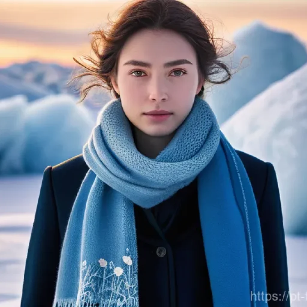 겨울왕국 속 엘사의 자아 발견 여정 - **Prompt 1: The Emergence from the Inner Ice**
    A young adult, gender-neutral, stands amidst a th...