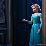 안나와 엘사의 관계 - **Prompt 1: The Invisible Walls of Childhood**
    A poignant image capturing young Anna and young E...